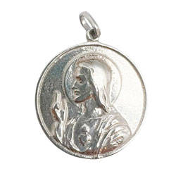 Escapulario Virgen del Carmen y Sagrado Corazn...