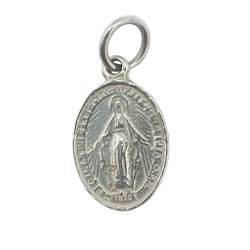 Medalla Milagrosa, Plata de ley, 16 mm