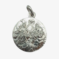 Medalla de la Santsima Trinidad, Plata de ley,...