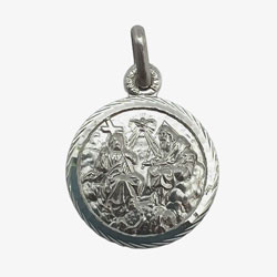 Medalla de la Santsima Trinidad, Plata de le...