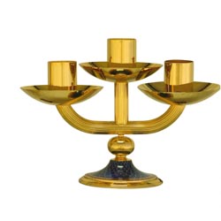 Candeleros a 3 velas