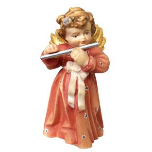 Angel con flauta de cruz