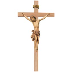 Cuerpo de cristo con cruz recta