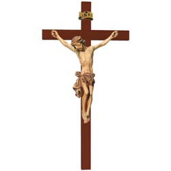 Cuerpo de cristo con cruz recta