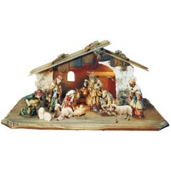Nacimiento de 12 piezas sin campana