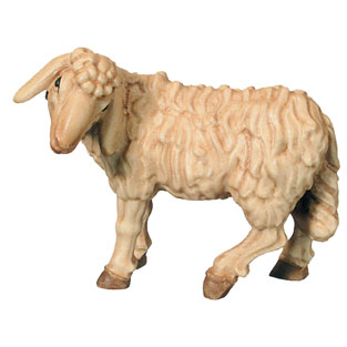 Oveja en piedra