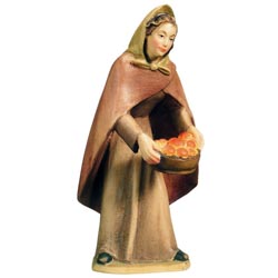 Pastora con fruta