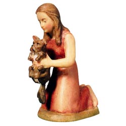 Pastora con perro
