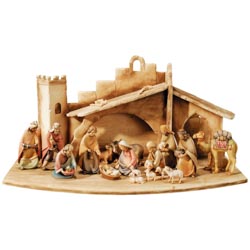 Nacimiento completo 20 piezas sin campana