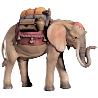 Elefante con silla