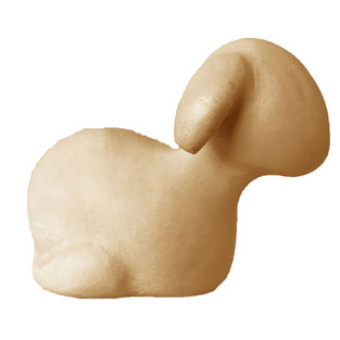 Oveja acostada