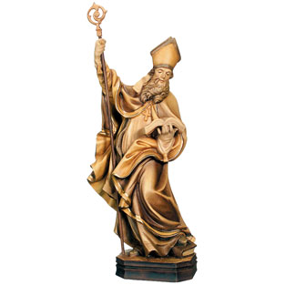 Imagen de San Gebardo con libro y maqueta en ...