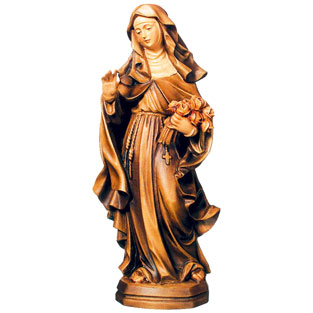 Santa clara con ostensorio