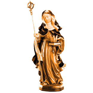 Santa ildegarda con vaso d`ung