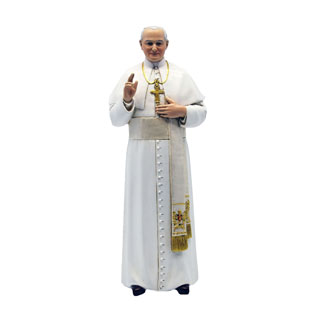 Imagen del Papa Juan Pablo II en resina de po...