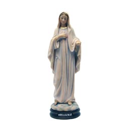 Virgen de Medjugorje - Imagen en resina - Med...