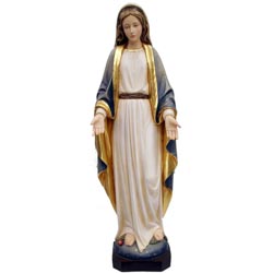 Virgen Mara Inmaculada - Imagen tallada en m...