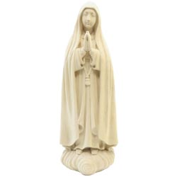 Virgen de Ftima - Imagen tallada en madera -...