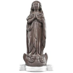 Virgen Aparecida - Imagen tallada en madera -...
