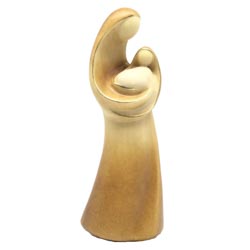 Virgen moderna - Imagen en talla de madera - ...