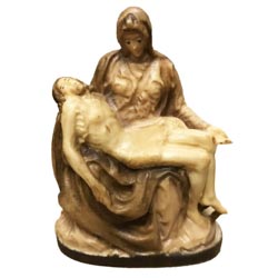 La Piedad - Imagen en talla de madera - Medid...