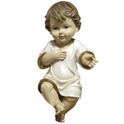 Nio jesus/vestido. 16 Cm. Resina