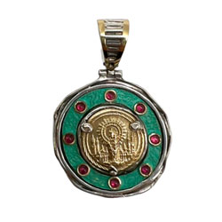 Medalla Virgen del Pilar, Plata de ley, bronc...