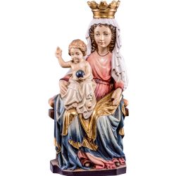 Virgen de Praga - Imagen en talla de madera -...