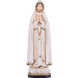 Virgen de Ftima - Imagen en talla de madera ...