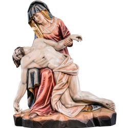 Piedad - Imagen en talla de madera - Medidas:...