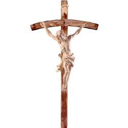 Cristo de los Alpes de tilo con cruz pastoral