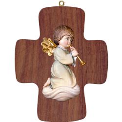 Cruz con ngel pitti con trompeta