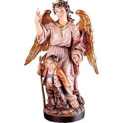 Angel guardin de estilo barroco