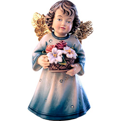 Angel sissi con flores