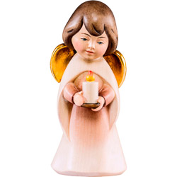 Angel sonador con vela