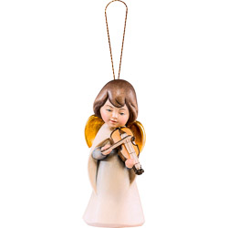 Angel sonador con violn para colgar