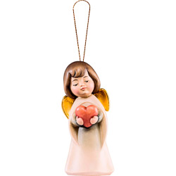 Angel sonador con corazn para colgar