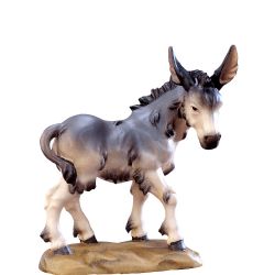 Burro D.K. - talla de madera de Val Gardena