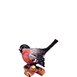 Pjaro en rama d.k. Rojo