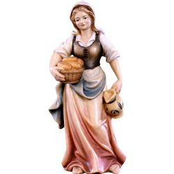 Pastora con cesto y jarra h.k.