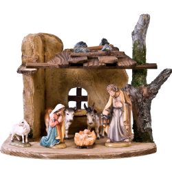 Nacimiento-set rustico 7 piezas