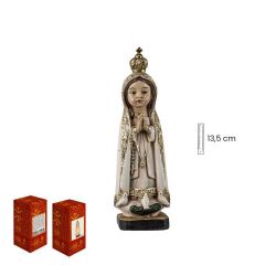 Imagen de la Virgen de Ftima en estilo infantil