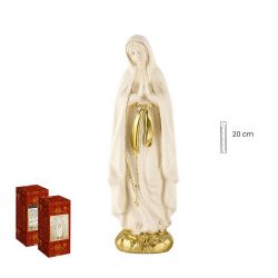 Imagen de la Virgen de Lourdes de 20 cm de altura