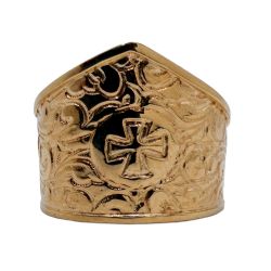 Anillo de obispo en plata de ley - 18 mm