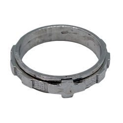 Anillo giratorio de oraci�n en plata de ley - 5 mm