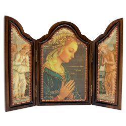 TRIPTICO MADERA RUSTICO, MEDIDAS CERRADO: ALT 3... TRIPTICO MADERA RUSTICO, MEDIDAS CERRADO: ALT 3...