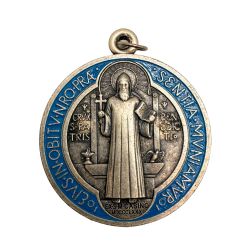 Medalla de San Benito esmaltada - 3,6 cm Medalla de San Benito esmaltada - 3,6 cm