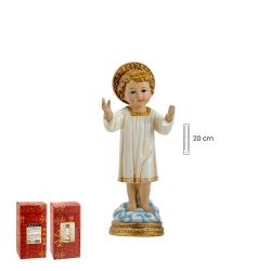Nio jesus traje crema 20 cm
