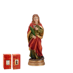 Imagen de Santa Apolonia en resina de polist...