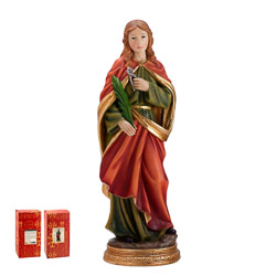 Imagen de Santa Apolonia en resina de polist...